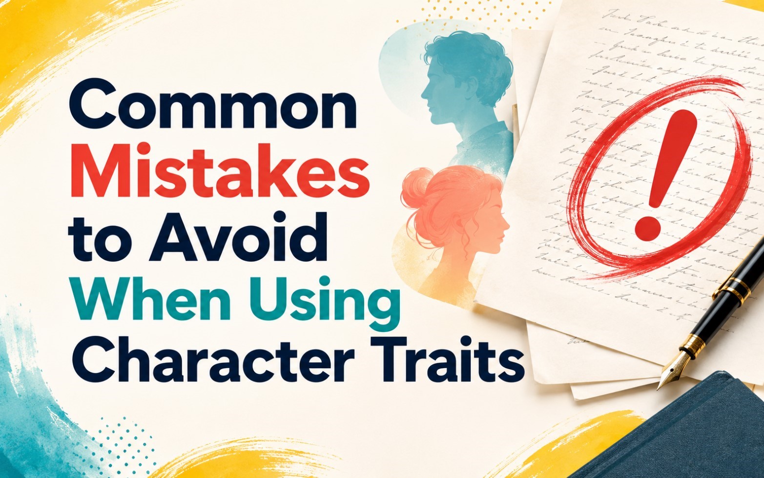 Common mistakes to avoid when using character traits in fiction writing