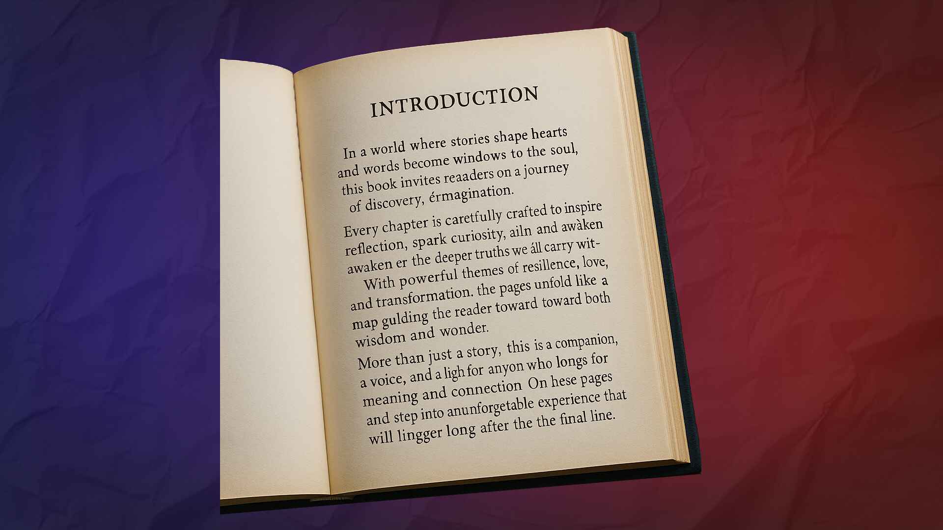 The Introduction Sets The Stage For What’s Inside
