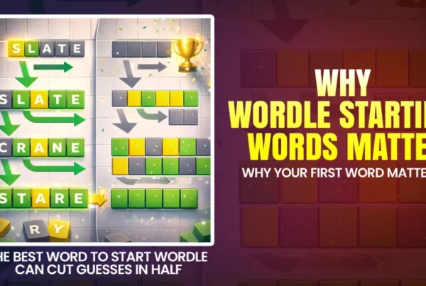 Why the best word to start Wordle matters