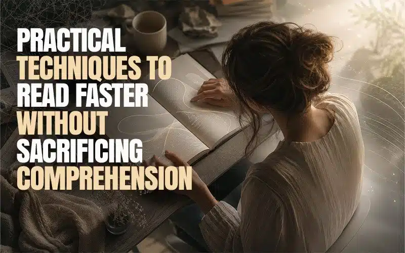 Practical techniques to read faster without sacrificing comprehension using reading strategies to improve reading speed and understanding