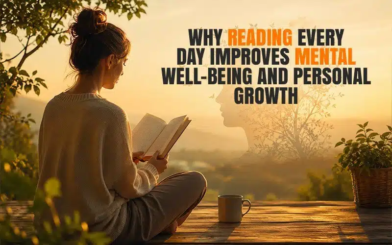 Why reading every day improves mental well-being and personal growth through the benefits of reading books and daily reading habits