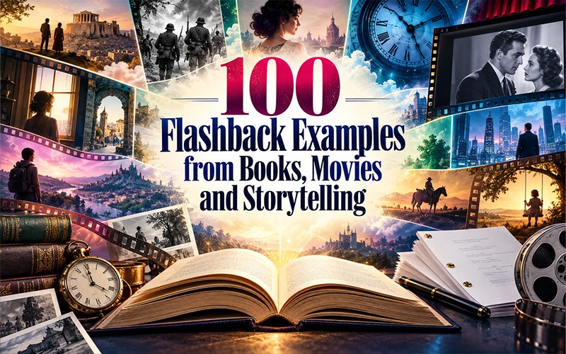 100 Flashback Examples from Literature, Movies and Storytelling