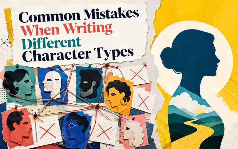 Common mistakes writers make when developing protagonists, antagonists, mentors, foils, and supporting characters.